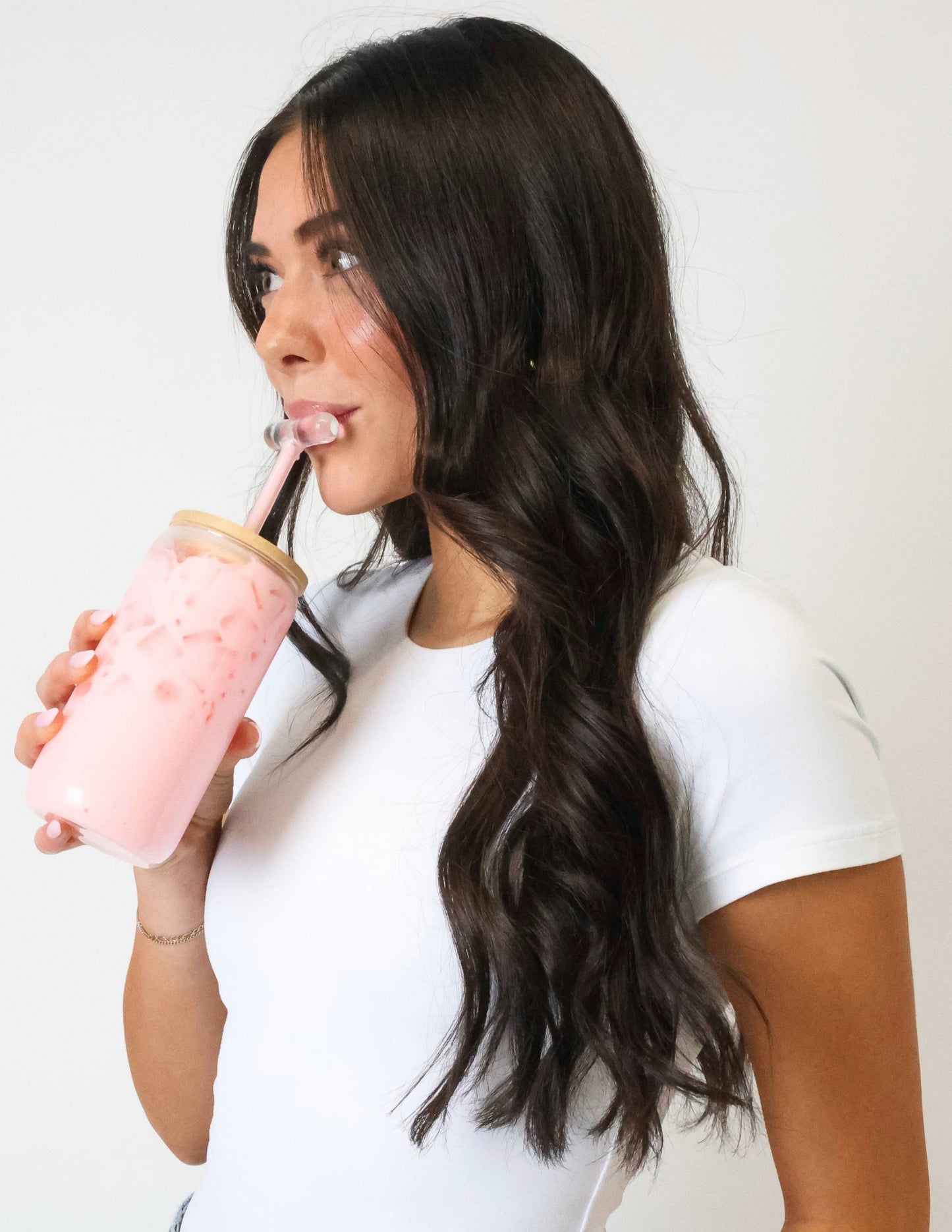 Anti-Wrinkle Glass Straws