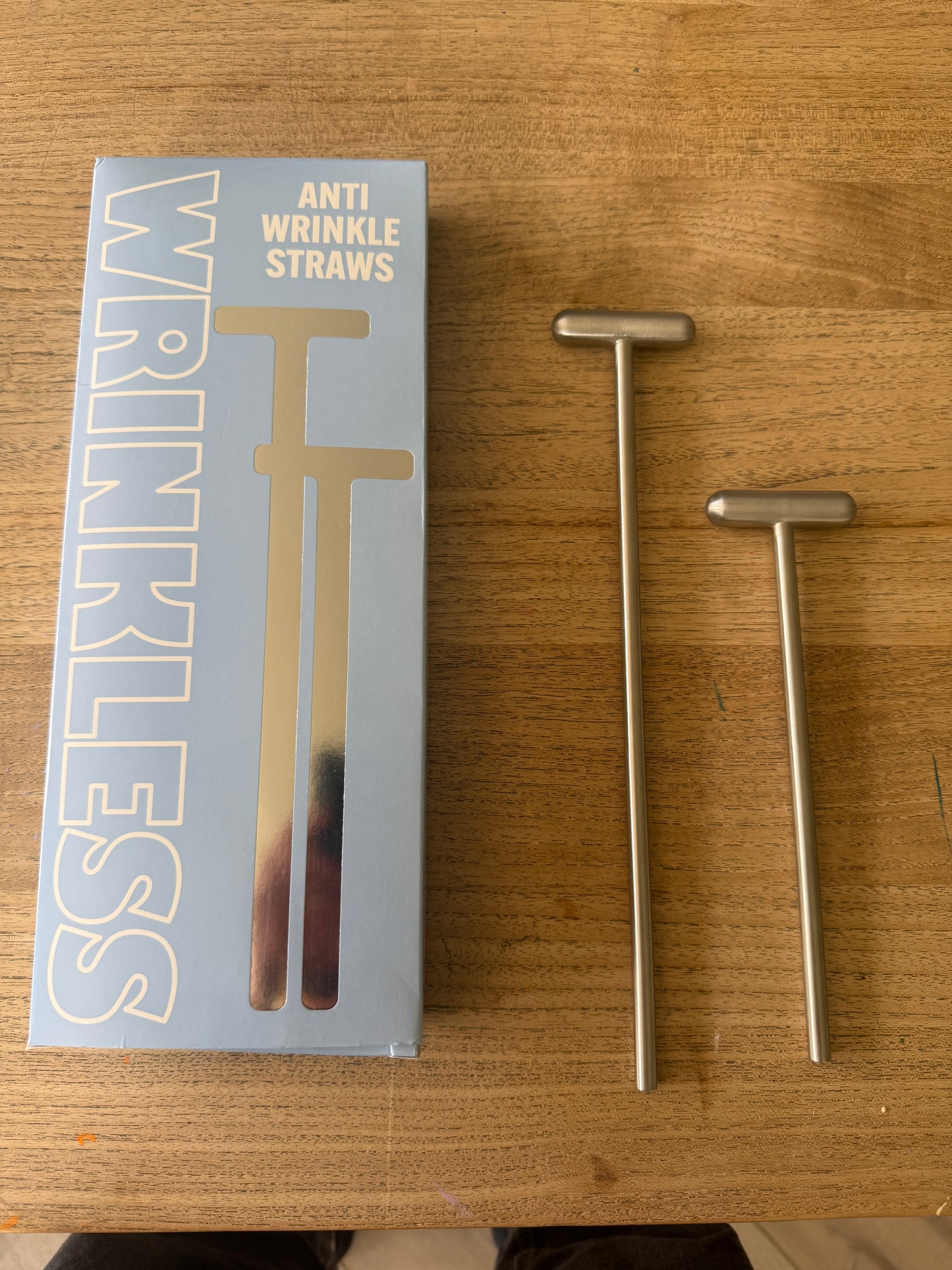 Anti Wrinkle Stainless Steel Straws